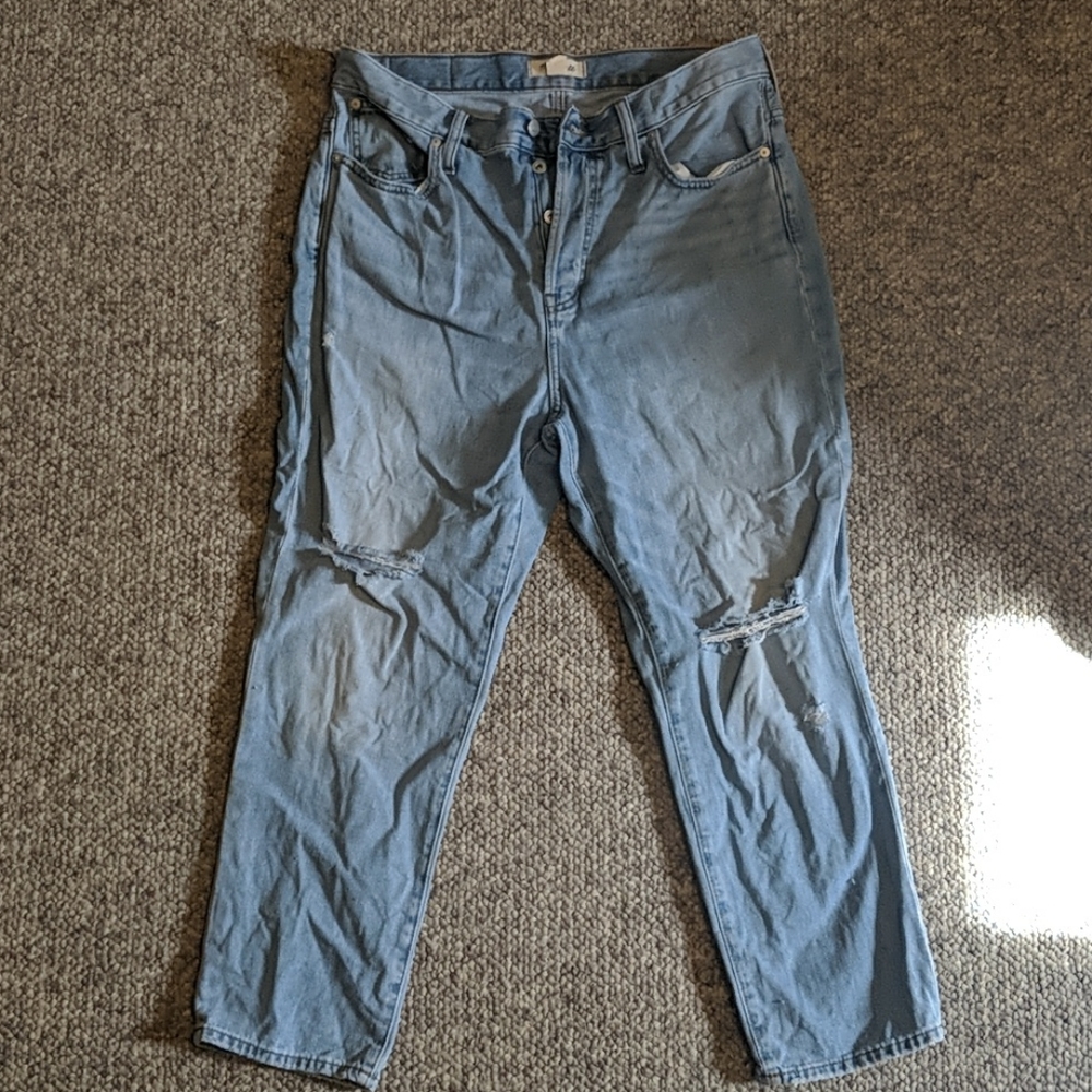 Madewell Perfect Vintage Crop Jeans